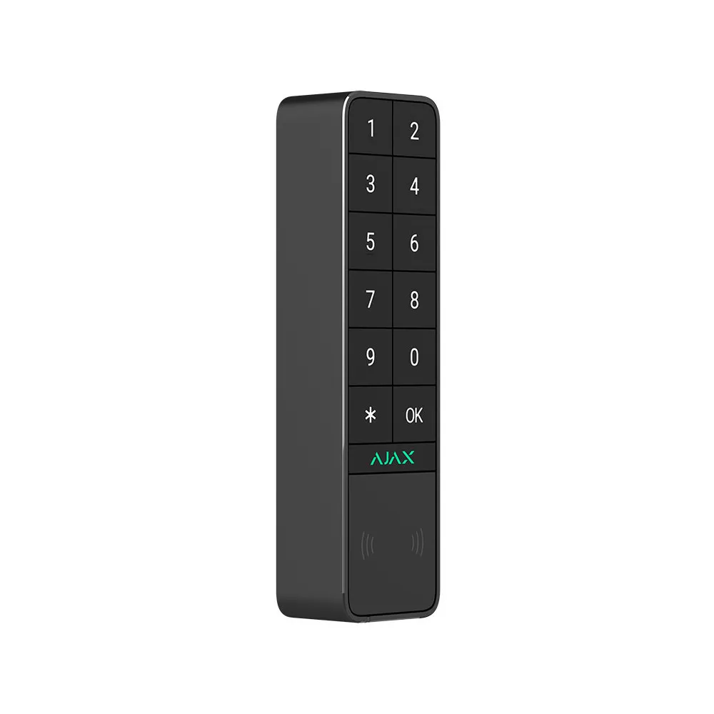 Clavier extérieur sans fil Ajax KeyPad Outdoor Jeweller Noir