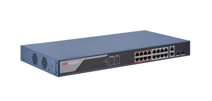 Hikvision 16 Port Fast Ethernet Smart POE Switch
